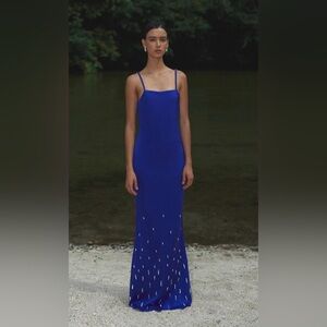 Baobab Collection Royal Blue Strapless Dress